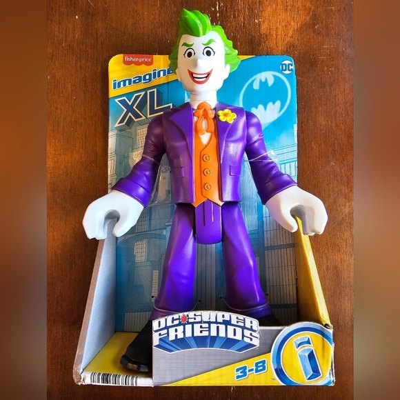 Joker Imaginext XL Action Figure DC Super Friends‎ 10" - Picture 1 of 4